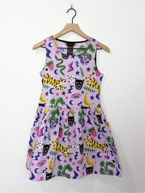 Nooworks Big Pocket Dress In Hastings Print Size XS